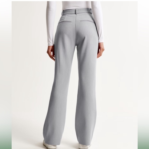 NWT Abercrombie Tailored Flare Pants 33 (16) Short - Picture 2 of 7